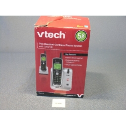 Vtech 5.8 GHz 2 Handset Cordless Phone System CS5111-2