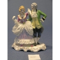 The Gavotte Staffordshire Lace Figurine Classic J.W. JW