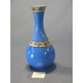 Blue Fruit England vase