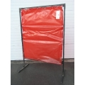 Wilson Industries 5x4'  Welding Curtain & 6' Stand