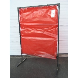 Wilson Industries 5x4'  Welding Curtain & 6' Stand