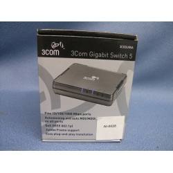 3Com Gigabit Switch 5 3CGSU05A 5 Port 10/100/1000