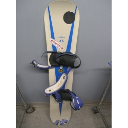 Imperial 140 Rossignol Wood Core Snowboard w GNU Bindings