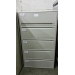 Haworth 5 Drawer Lateral File Cabinet Off White 36 x 18 x 62 1/2