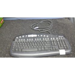 MICROSOFT MULTIMEDIA KEYBOARD 1.0A KB-0168 - WIRED