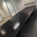 Extra Large 16'+ Dark Boardroom Table w/Power, 4 pc