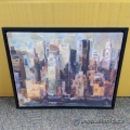 "New York New York" Framed Canvas Wall Art by Marilyn Hageman