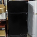 Black GE Concept II Fridge w/ Top Load Freezer CRTW1600RL-1