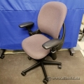 Steelcase Leap V1 Mauve Pattern Ergonomic Task Chair