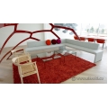 White Coalesse Together Contemporary Mode Corner Sofa Bench