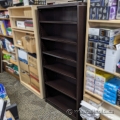 Espresso Bookshelf Bookcase w/ Adjustable Shelves