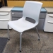 Platinum Grey Hon Motivate Plastic Office Stacking Guest Chair