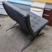 Grey Barcelona Style Cloth Lounge Chair