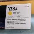 HP 128A (CE322A) OEM Yellow Laser Toner Cartridge NIB