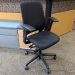 Steelcase Amia Black Adjustable Ergonomic Office Task Chair