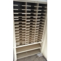 2 Door Enclosed Pigeon Hole / Message / Mail / Paper Sorter