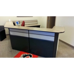 Teknion Reception Desk Suite system