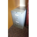 Global Grey 2 Drawer legal Vertical Filing Cabinet