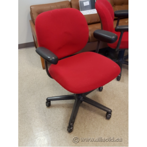 herman miller red office chair