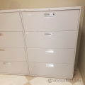 Hon Beige 4 Drawer Lateral Filing Storage Cabinet