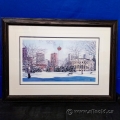 Calgary Tower by Loren Chabot Framed Print Under Glass