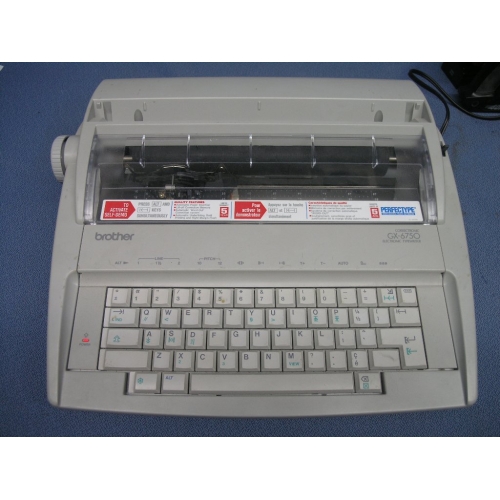 Brother GX 6750 Daisy Electric Typewriter - Allsold.ca - Buy & Sell