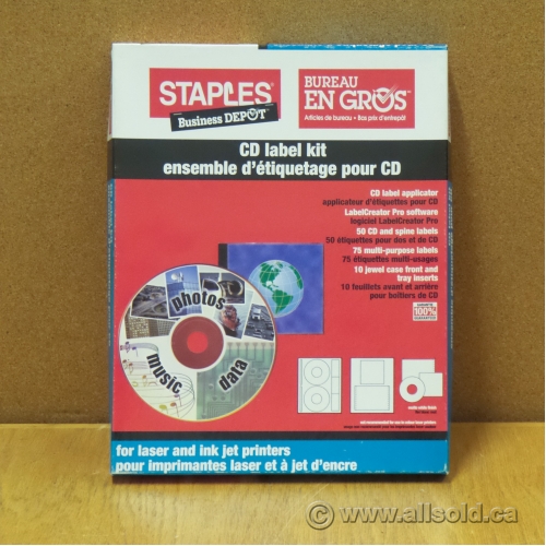 staples cd labeler