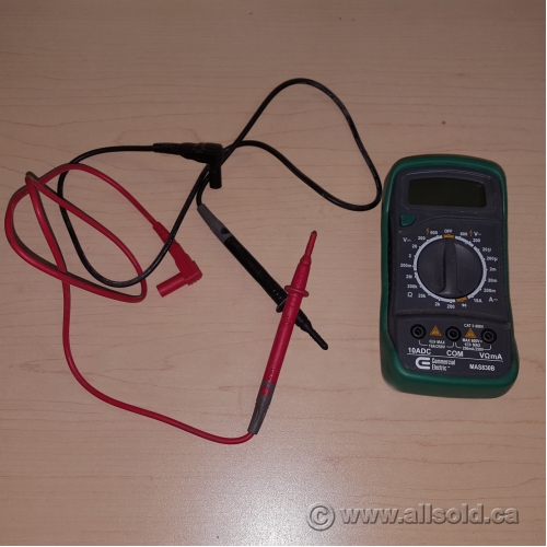 Commercial Electric MAS830B Digital Multimeter - Allsold.ca - Buy