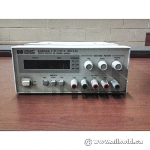 Hp Agilent E A Dc Power Supply W Triple Output V