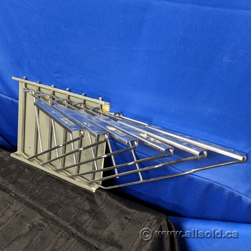 Wall Hanging Map Rack Hanger with 6 Slots Allsold.ca Buy & Sell Used Office Furniture Calgary