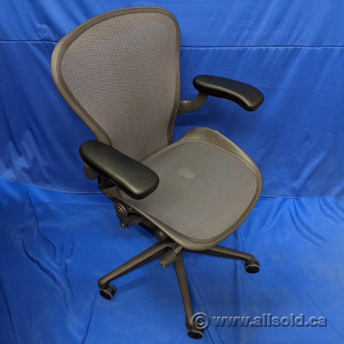 Herman Miller Aeron Remastered B Size Ergonomic Task Chair Allsold Ca