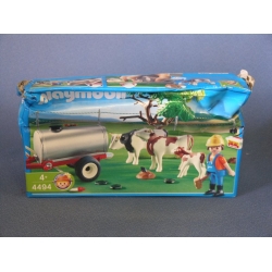 Playmobil Cow Pasture Milk Tank 4494