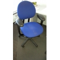 Steelcase Blue Gas Lift Muti Adjust Task Chair