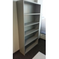 Commercial Grey 5 Shelf Laminated Shelving Book Case