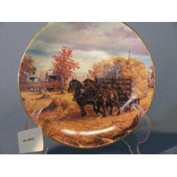 'Harvest Gold' Plate by Georgia Jarvis