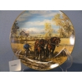 'Summer Ploughing' Plate by Georgia Jarvis