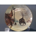 'Fifteen Below' Train Plate by Ted Xaras