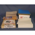 Lot of Assorted Office Supplies Envelopes Folders Paper