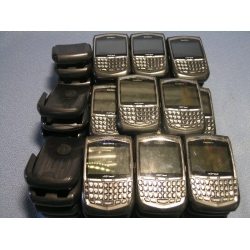 Lot of 44 BlackBerry 8703e 12 Holsters Bell