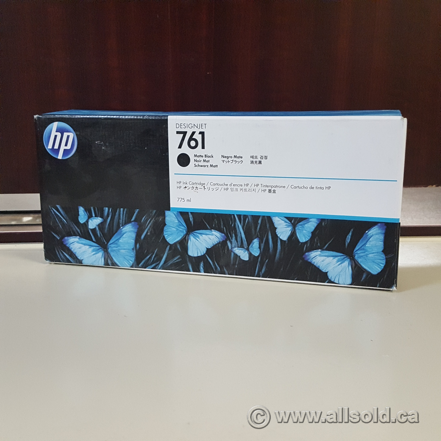 純正インク HP761 マットブラック CM997A インクカートリッジ HP[SEI]