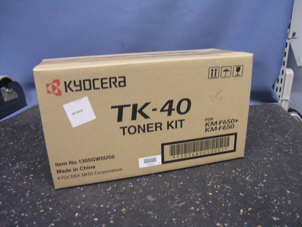 Kyocera TK 40 Black Toner Kit KM F650 KM 650 Allsold Ca Buy Sell