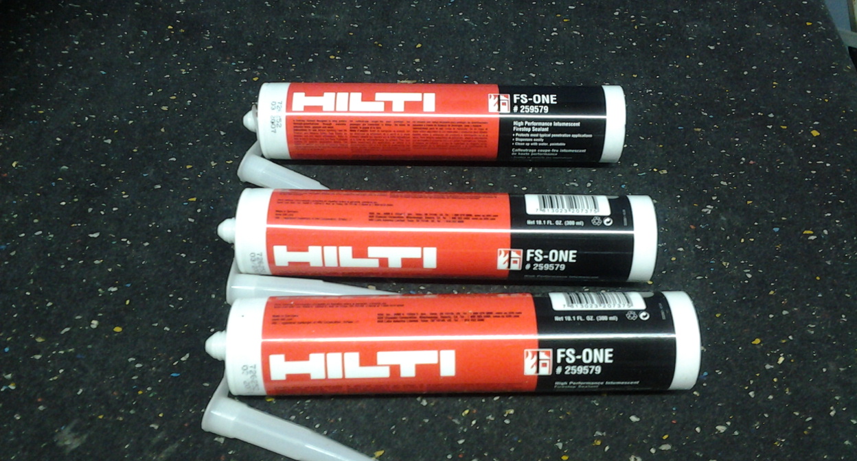 Lot Of 3 Hilti FS One Firestop Sealant 300Ml Tubes Allsold Ca Buy